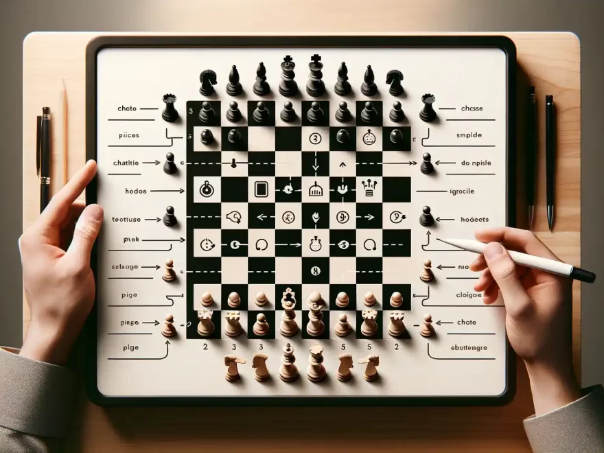 Set up a chess board